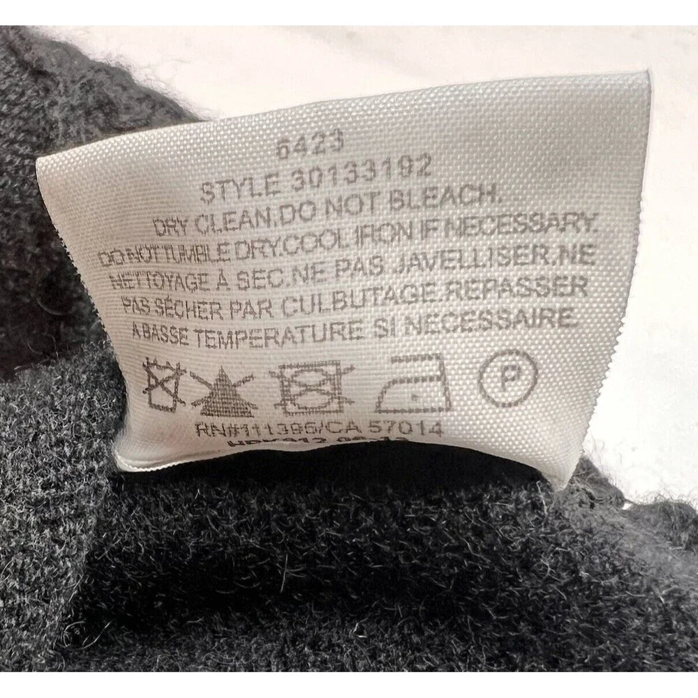 Tory Burch 100% Cashmere Tunic Sweater Women’s Small‎ Black VNeck Long Sleeve